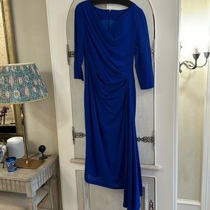 Talbot Runhof Blue Dress